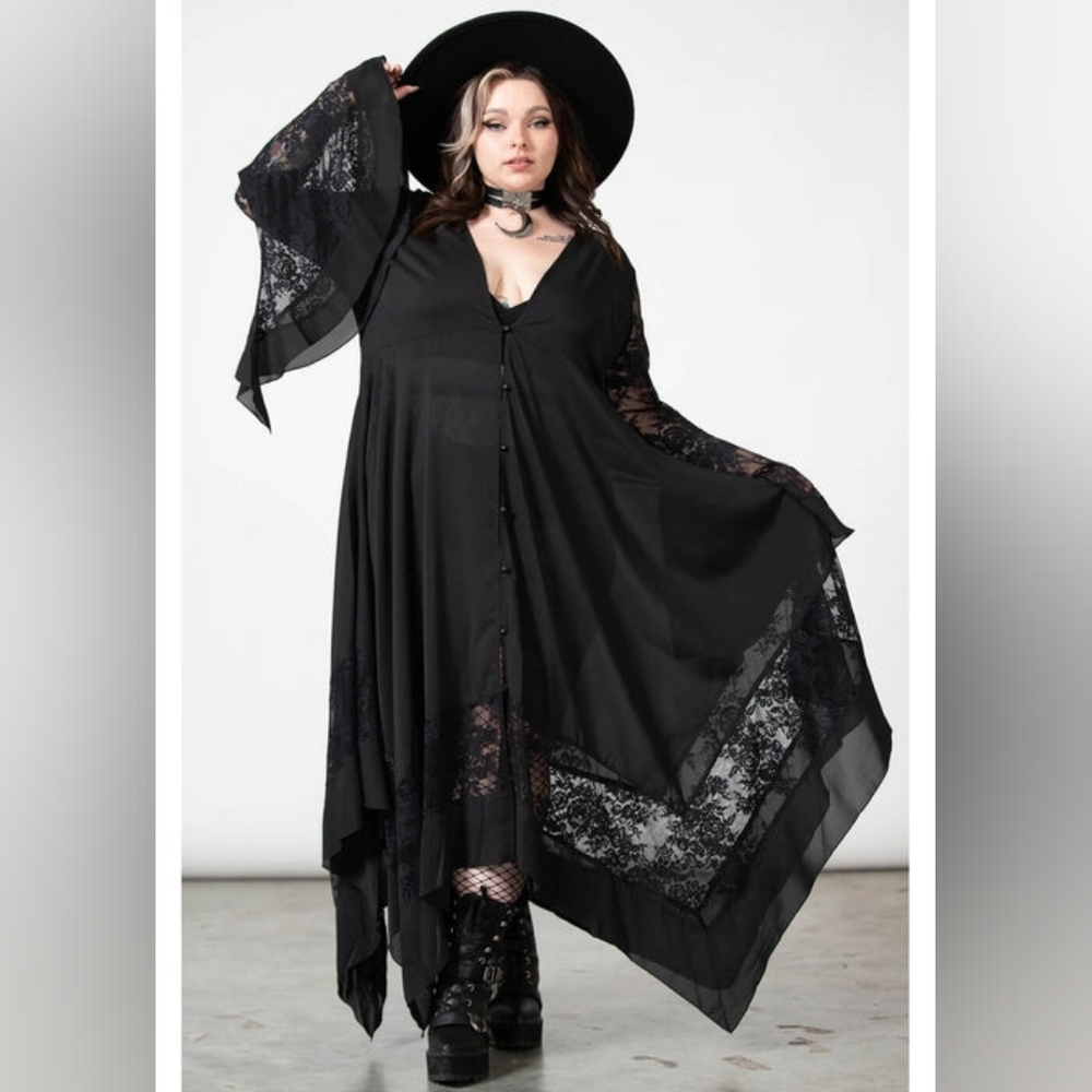 Killstar Misty Night Maxi Dress XXL